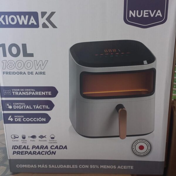 FREIDORA DE AIRE KIOWA 10L 1800W MODK005A