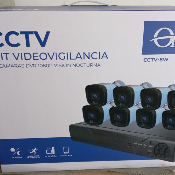 CAMARA DE SEGURIDAD 8 CAMARAS