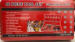 set de herramientas 46 piezas CAJA ROJA