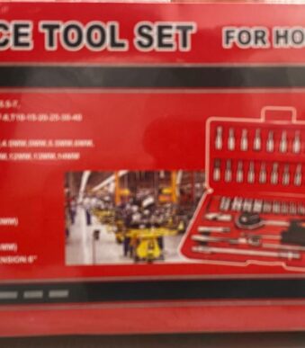 set de herramientas 46 piezas CAJA ROJA