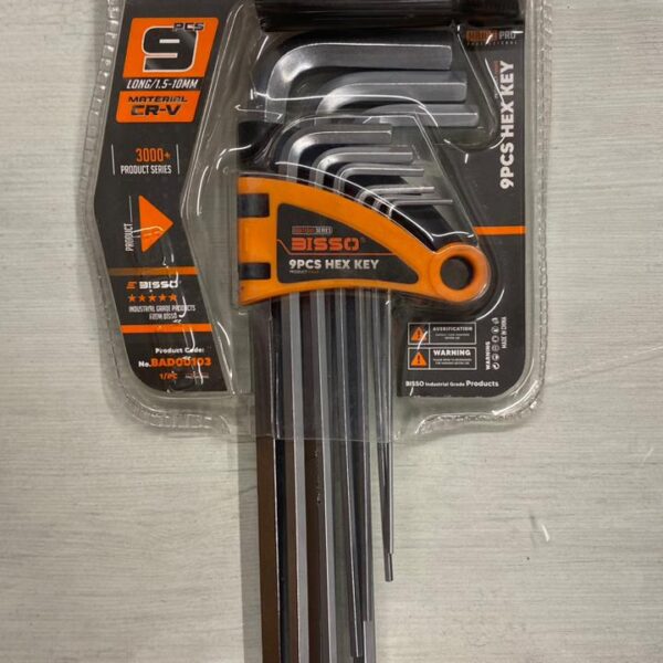 LLAVE ALLEN 6 PIEZAS GRANDE BS-109 BISSO