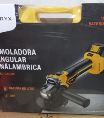 AMOLADORA ANGULAR INAMBRICA ORYX A BATERIA 21V ELCAG-115