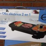 GRIL ELECTRICO 2 EN 1 OM PARRILLA PAR2000