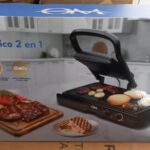 GRIL ELECTRICO 2 EN 1 OM PARRILLA PAR2000
