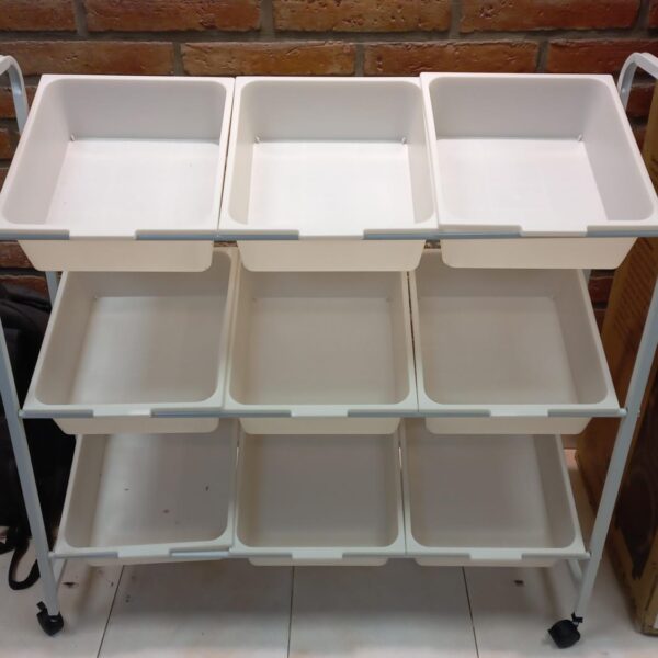 ORGANIZADOR MULTIFUNCION CON RUEDAS 9 GAVETAS DL2340