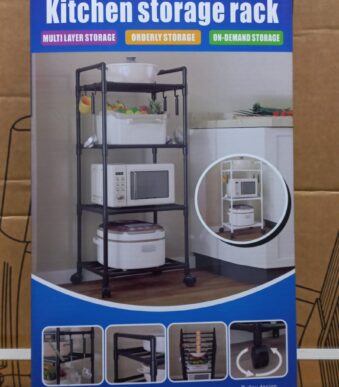 ORGANIZADOR RACK COCINA MICROONDAS CON RUEDAS MEDIANO DL 2269