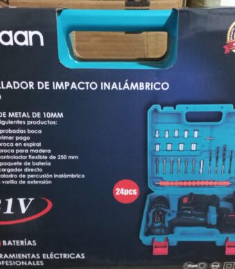 TALADRO ATORNILLADOR DE IMACTO OGAAN CG-5003 CON ACCESORIOS