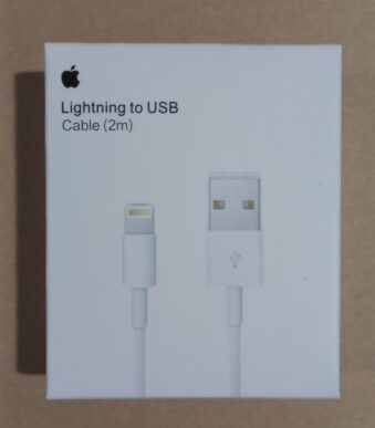 CABLE USB A LITHING PARA IPHONE CON MARCA 2 METROS