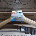 PACK DE 10  SET DE PERCHAS FORRADAS
