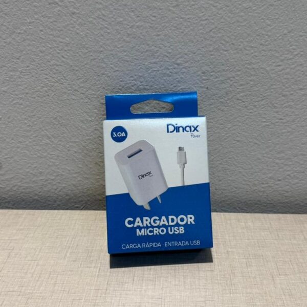 CARGADOR MICRO USB DINAX 3.0 AM