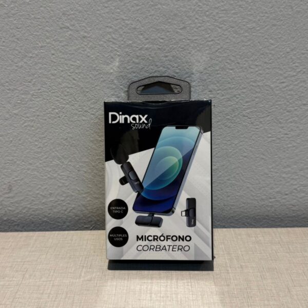 microfono corbatero simple dinax  DXBATCORTC tipo c
