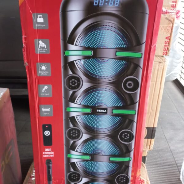 YX-C8403 - PARLANTE PORTATIL BLUETOOTH 8" * 4 MICROFONO INALAMBRI/CONTROL REMOTO