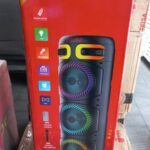 YX-Q2104 - PARLANTE PORTATIL BLUETOOTH 8" * 3 MICROFONO INALAMBRI/CONTROL REMOTO