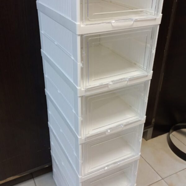ORGANIZADOR DE ZAPATILLAS PLEGABLE 6 NIVELES - DL2324