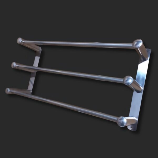 TOALLERO DE ACERO INOXIDABLE 3 BARRAS PARA BAÑO - DL2180