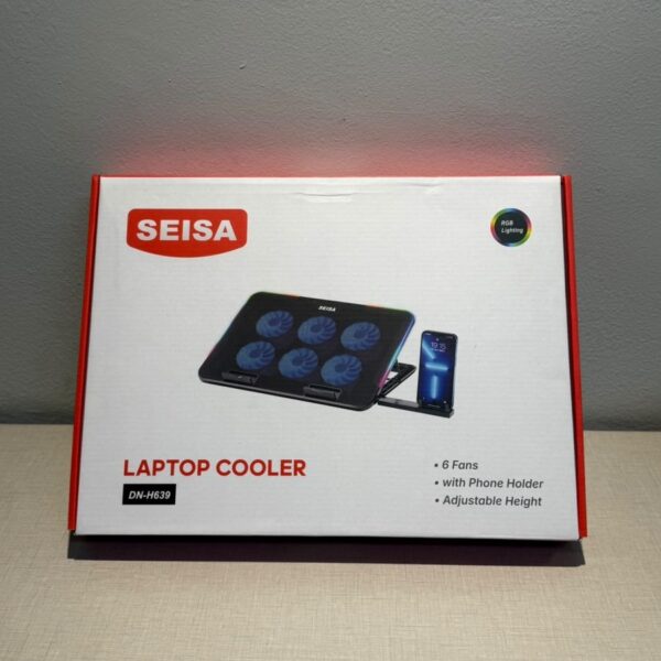 COOLER PARA 15.6"-18.3"+6 VENTILADORE+2 USB - DN-H629/639