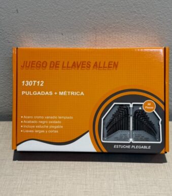 JUEGO DE LLAVE ALLEN 30 PIEZAS - 130T12