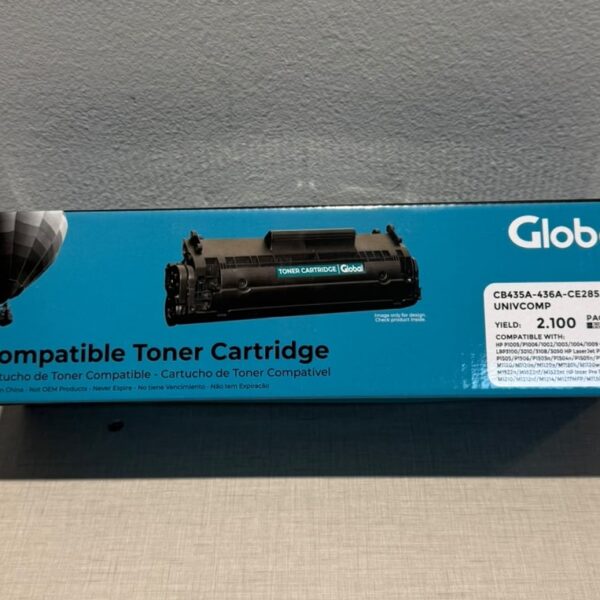 CARTUCHO DE TONER COMPATIBLE HP - CB435A-436A-CE285 CC38BA - UNIVERSAL  GLOBAL