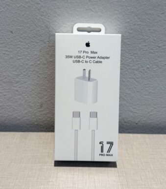 CARGADOR IPHONE 17 PRO MAX - CABLE USB Y CABLE C-C