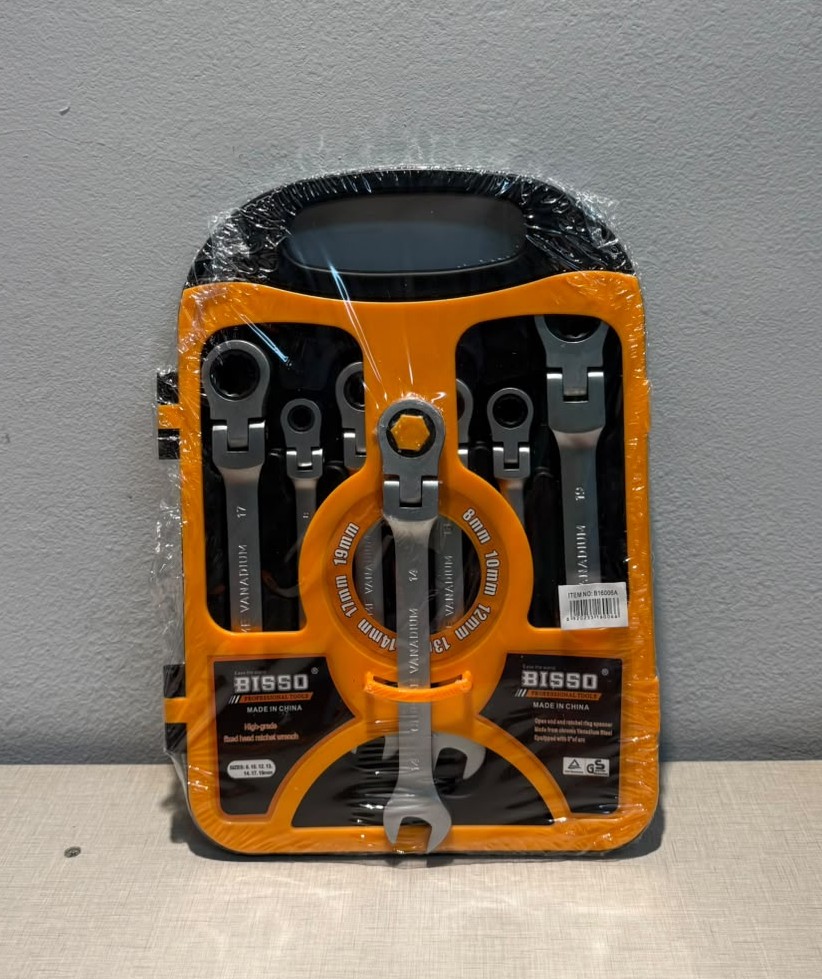 CAJA DE LLAVE 7 PIEZAS BISSO - BS-94 CAJA DE LLAVE 7 PIEZAS BISSO - BS-94