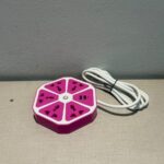 zapatilla hexagonal varios colores en bolsa