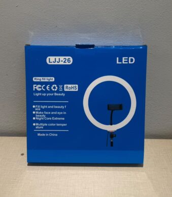 aro led 10" blanco con tripode 2 m