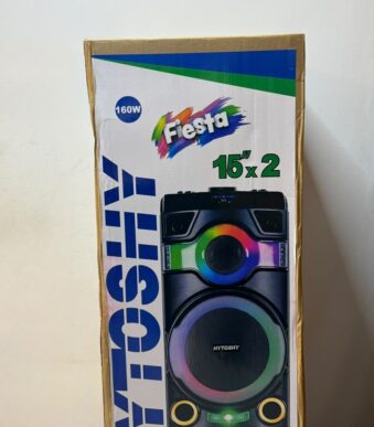 PARLANTE TORRE HYTOSHY FIESTA 2 X 15 PULGADAS HY-W1502 SIN DESCUENTO
