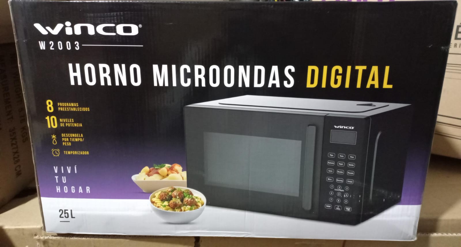 MICROONDAS DIGITAL 25L W2003 MICROONDAS DIGITAL 25L W2003