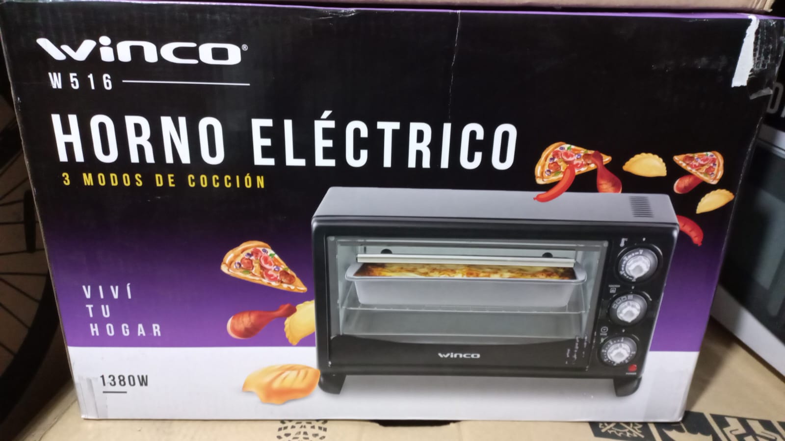 HORNO ELECTRICO 16L - W516 HORNO ELECTRICO 16L - W516