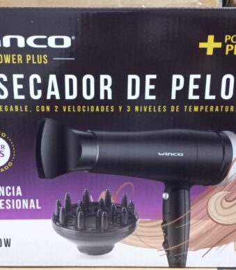 W98-SECADOR DE PELO IONICO CON DIFUSOR WINCO
