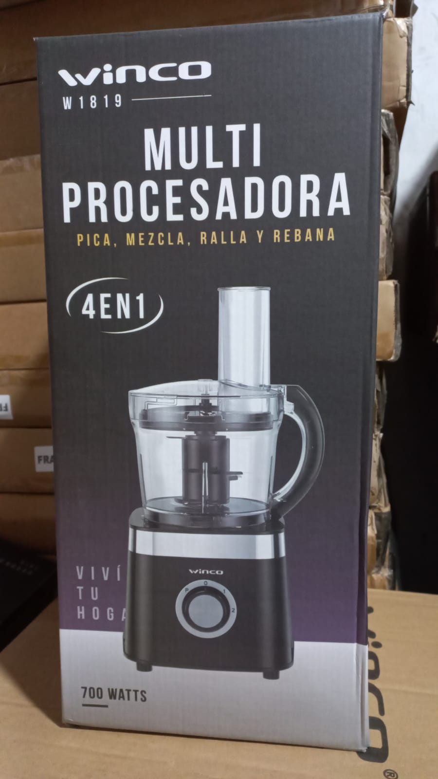 MULTIPROCESADORA 4 EN 1 DE 700 W W1819N MULTIPROCESADORA 4 EN 1 DE 700 W W1819N