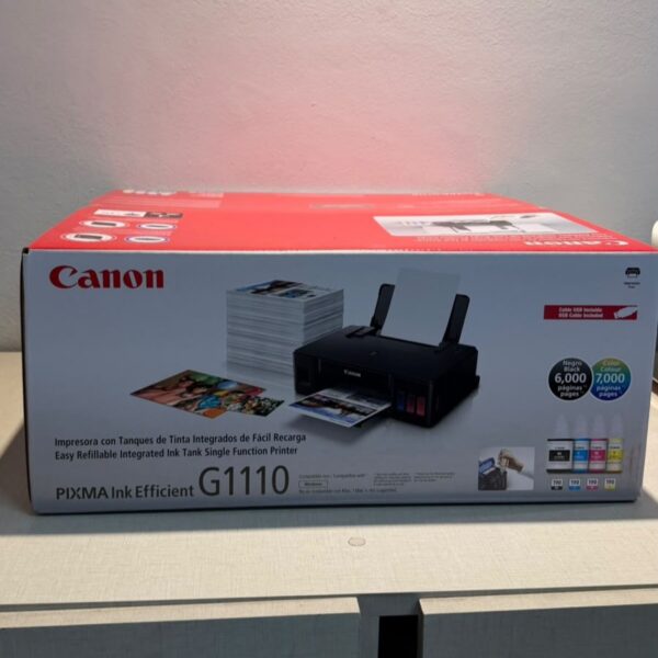 Impresora Canon Pixma G1110 Monofunción Usb Alta Velocidad