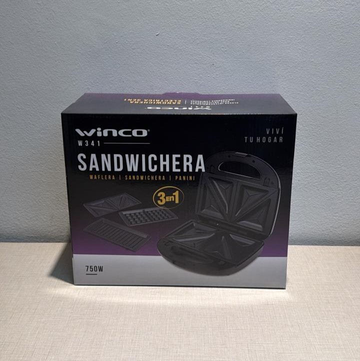 SANDWICHERA 3 EN 1 W341 SANDWICHERA 3 EN 1 W341