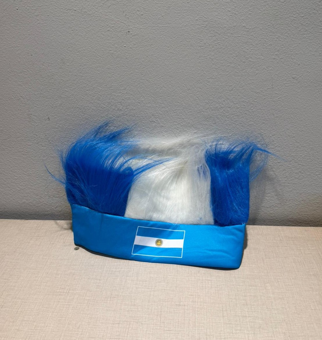 Gorro Peluca Argentina Modv-00em