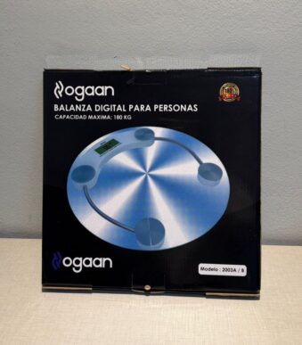 balanza digital ogaan personal de baño cuadrada