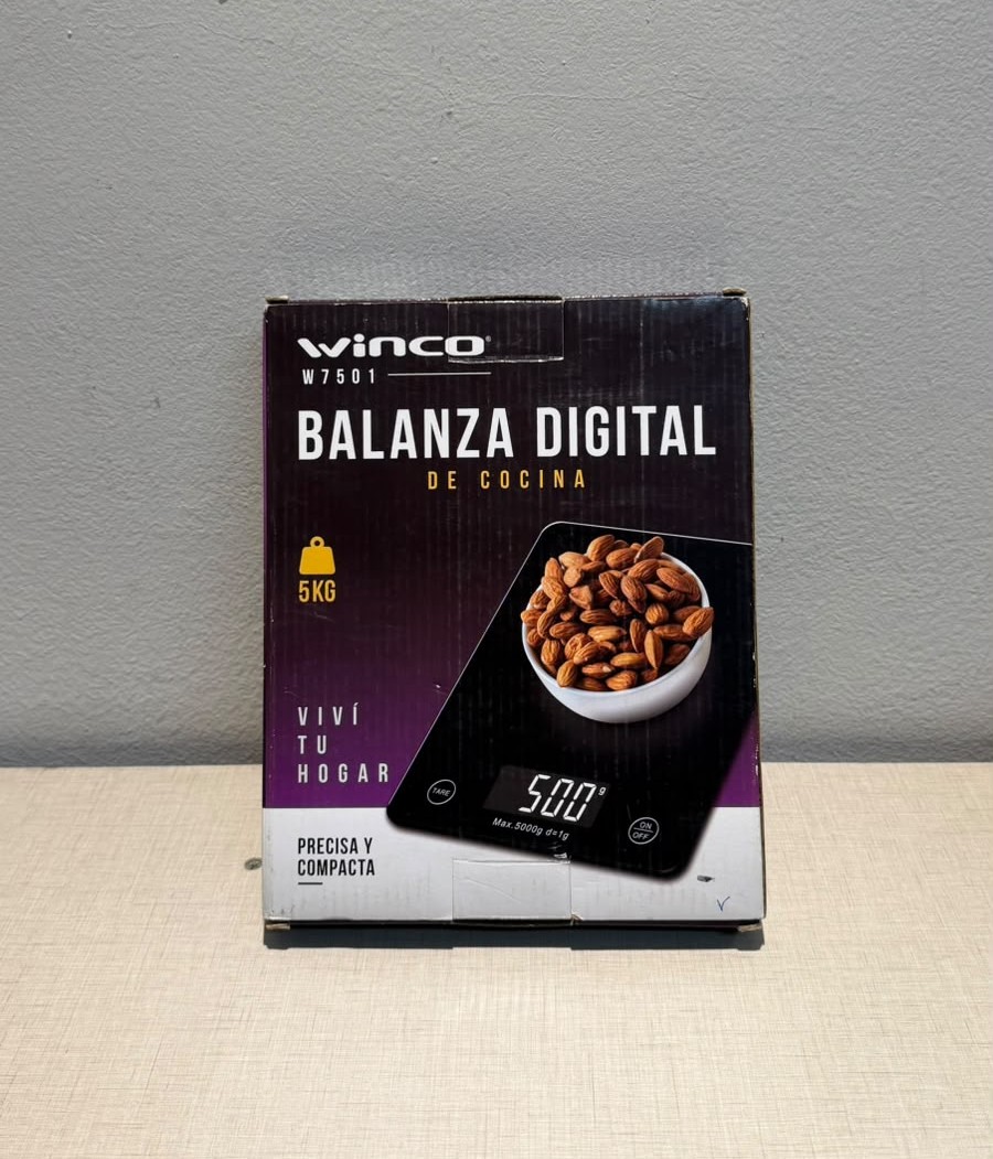 W7501-BALANZA DIGITAL DE COCINA WINCO W7501 W7501-BALANZA DIGITAL DE COCINA WINCO W7501