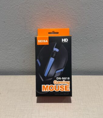 mouse gamer seisa dn-n818 (solo hay negro)