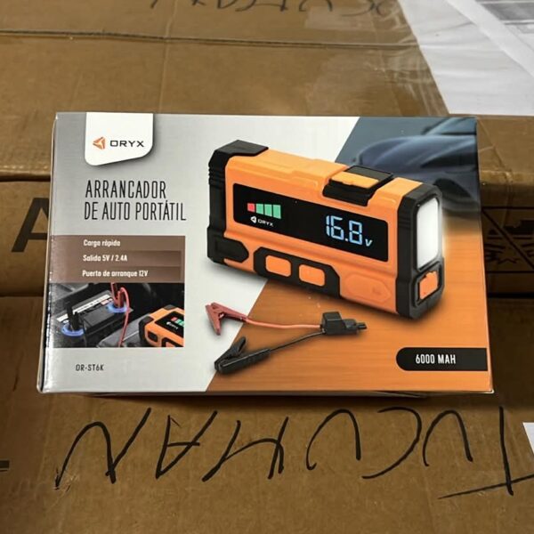 ARRANCADOR DE AUTO PORTATIL OR-ST6K