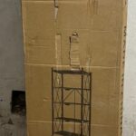 ESTANTERIA DE MADERA Y HIERRO PLEGABLE 73X34X126CM 5 NIVELES EA-363