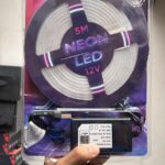 TIRA NEON CALIDA 5M CON FUENTE 2888