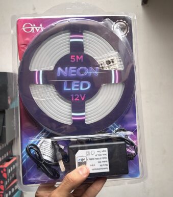 TIRA NEON FRIA 5M CON FUENTE 2887