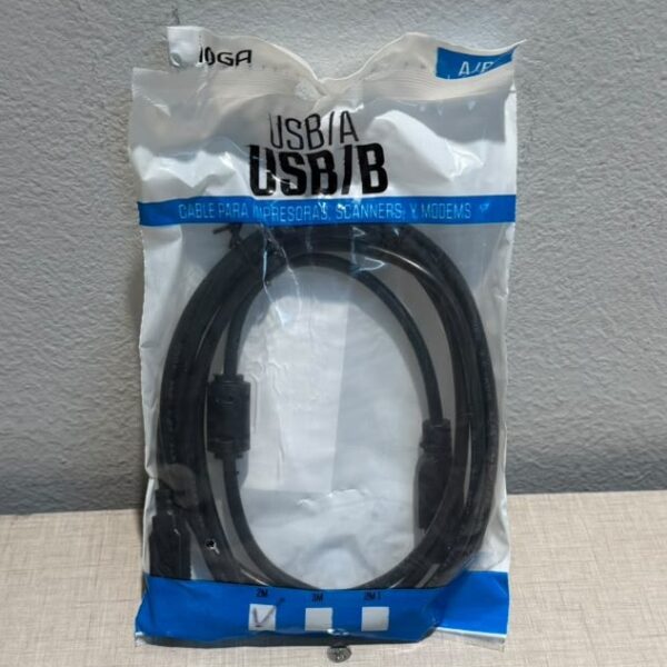 cable de impresora usb a usb 2M noga net
