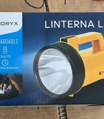 LINTERNA RECARGABLE ORYX OR-003L