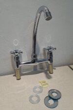 GRIFERIA DE BAÑO DOBLE COMANDO BF-14