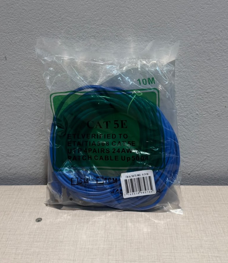 cable de red 10m cat 5