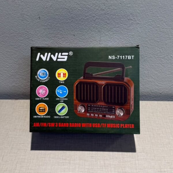 Radio retro con bluethoot NS-7117BT