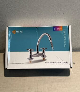 CANILLA DOBLE COMANDO DE COCINA KM-P510