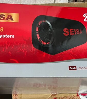 SUBWOOFER SEISA 8" 220V - 12V - 24V MICROFONO DUAL , BLUETOOH Y MICROFONO CON CABLE YX-BS818