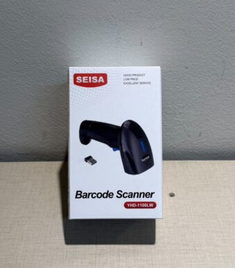 LECTOR DE CODIGO DE BARRAS SEISA CON CABLE Y RECEPTOR BT YHD-110LW