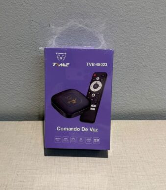 tv box con comando de voz time